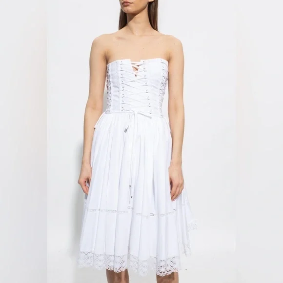 Dolce & Gabbana | Dresses | Dolce Gabanna White Corset Dress | Poshmark Dolce & Gabbana | Dresses | Dolce Gabanna White Corset Dress | Poshmark